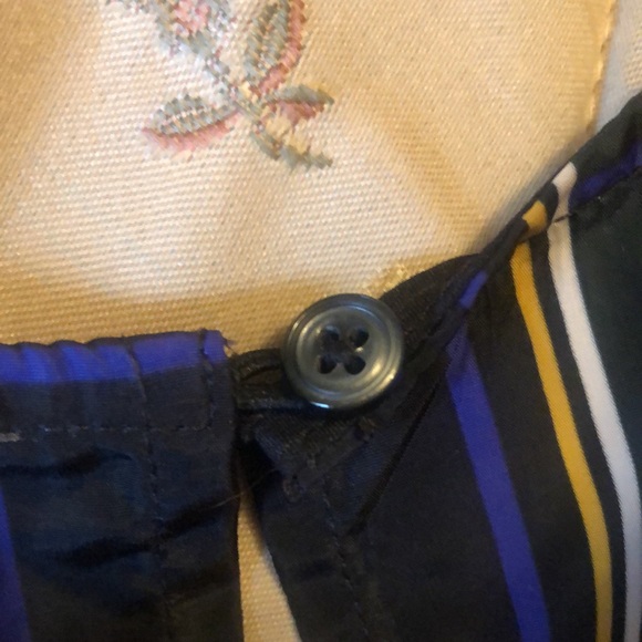 J Crew tartan / plaid ruffle top size 4 TTS 36” bust EUC button back top - Picture 5 of 8